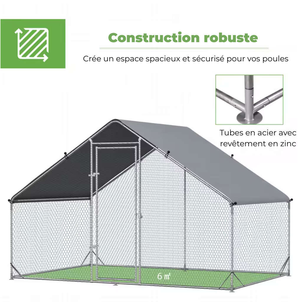 Enclos poules