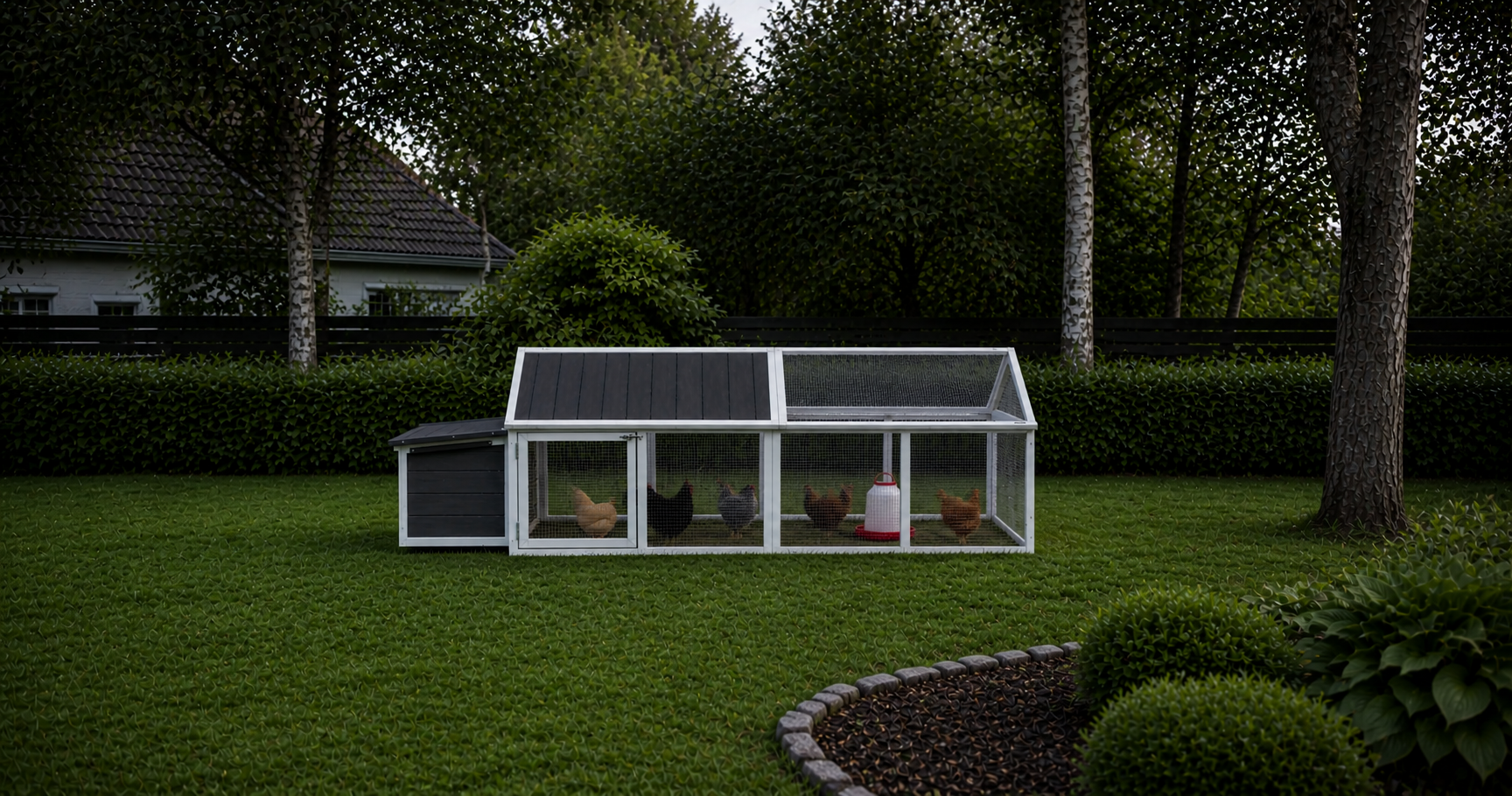 Poulailler jardin